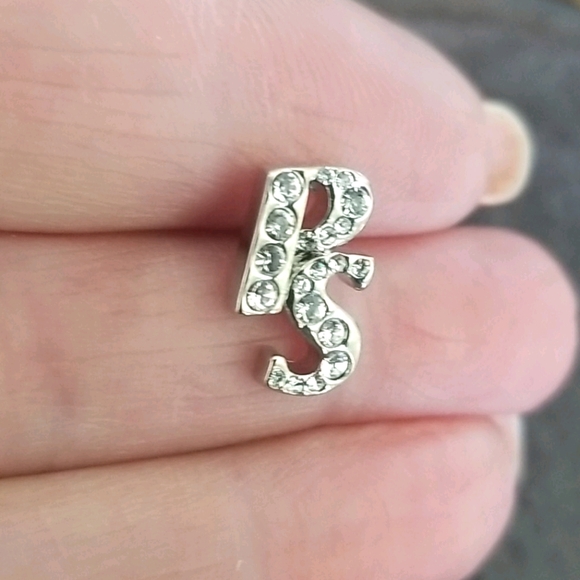 💥 BRIGHT Rhinestones PS lapel pin - Picture 1 of 3